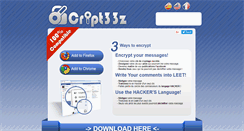 Desktop Screenshot of crypteez.com