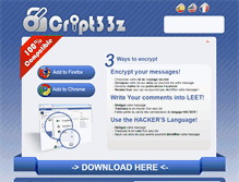 Tablet Screenshot of crypteez.com